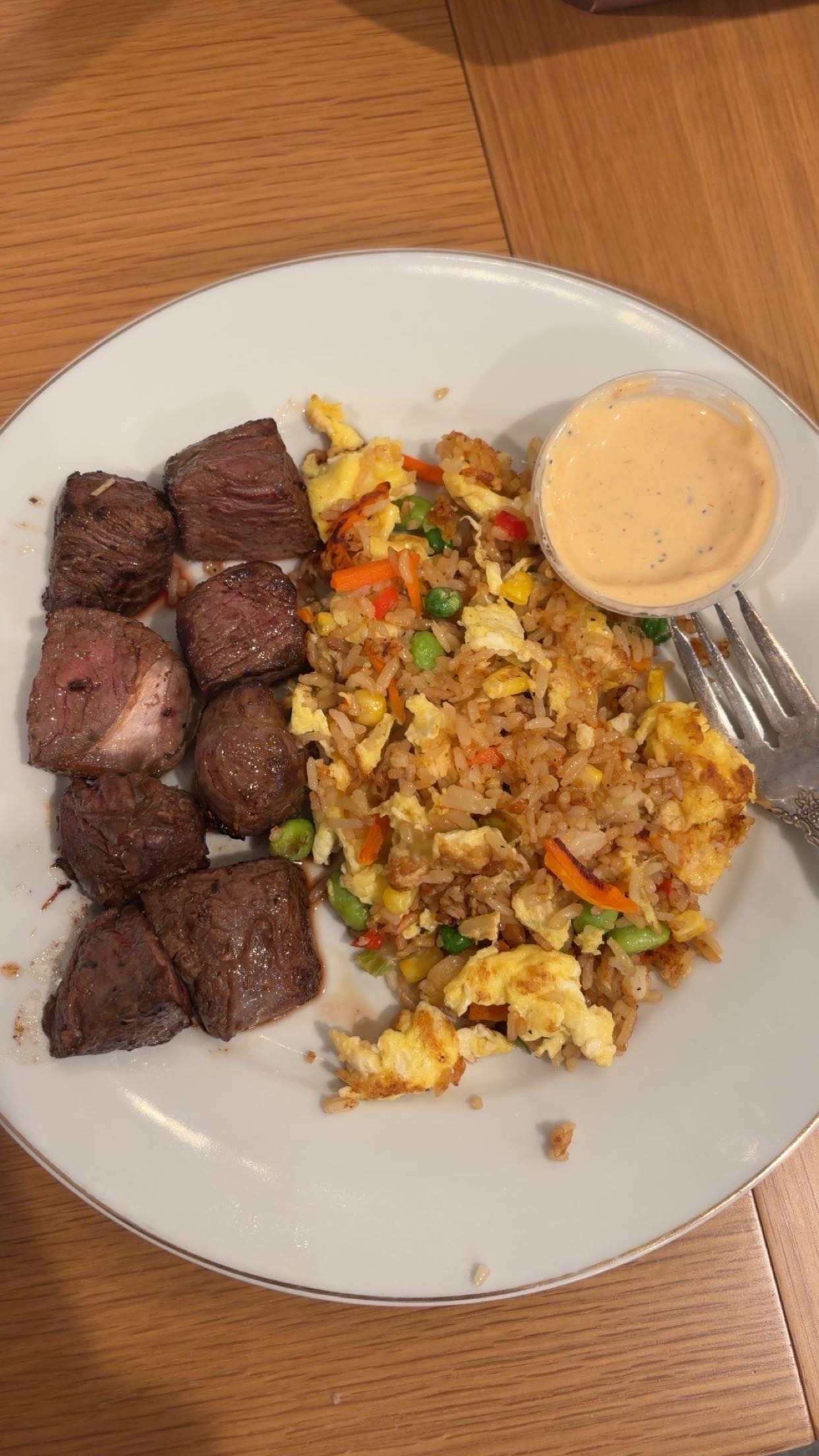 Hibachi Steak & Fried Rice